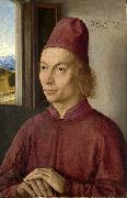Dieric Bouts Portrait of a Man oil painting artist